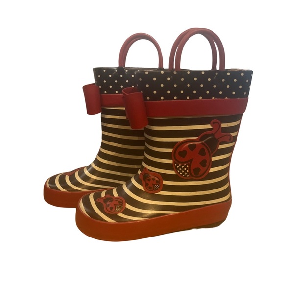 Weather Spirit Ladybug rubber boots - Picture 4 of 5